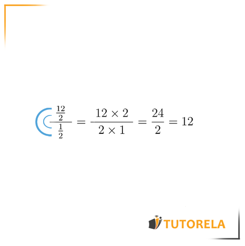 Trazaremos una línea que una los dos números exteriores y otra que una los dos interiores